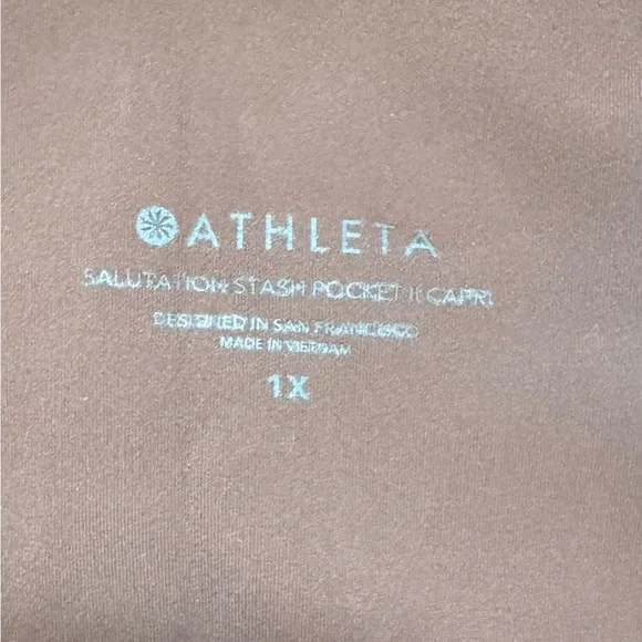 Athleta Women’s Salutation Stash Pocket II Capri - Picture 5 of 5